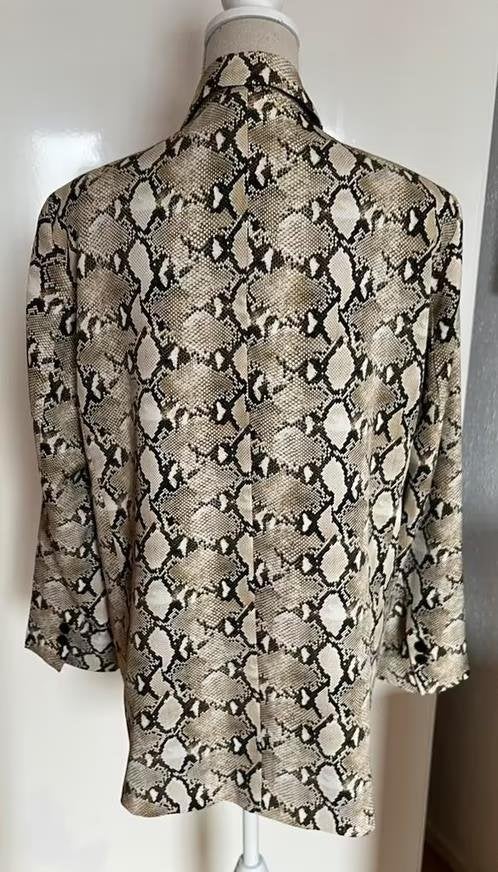 Zara slangenprint jasje maat 44[dmv], Overige kleuren, Maat 42/44 (L), Nieuw, Ophalen of Verzenden