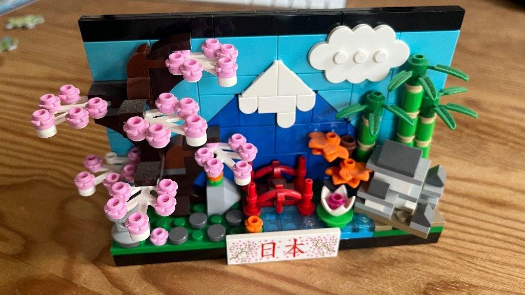Lego Japan postcard 40713, Lego, Ophalen of Verzenden, Zo goed als nieuw, Compleet