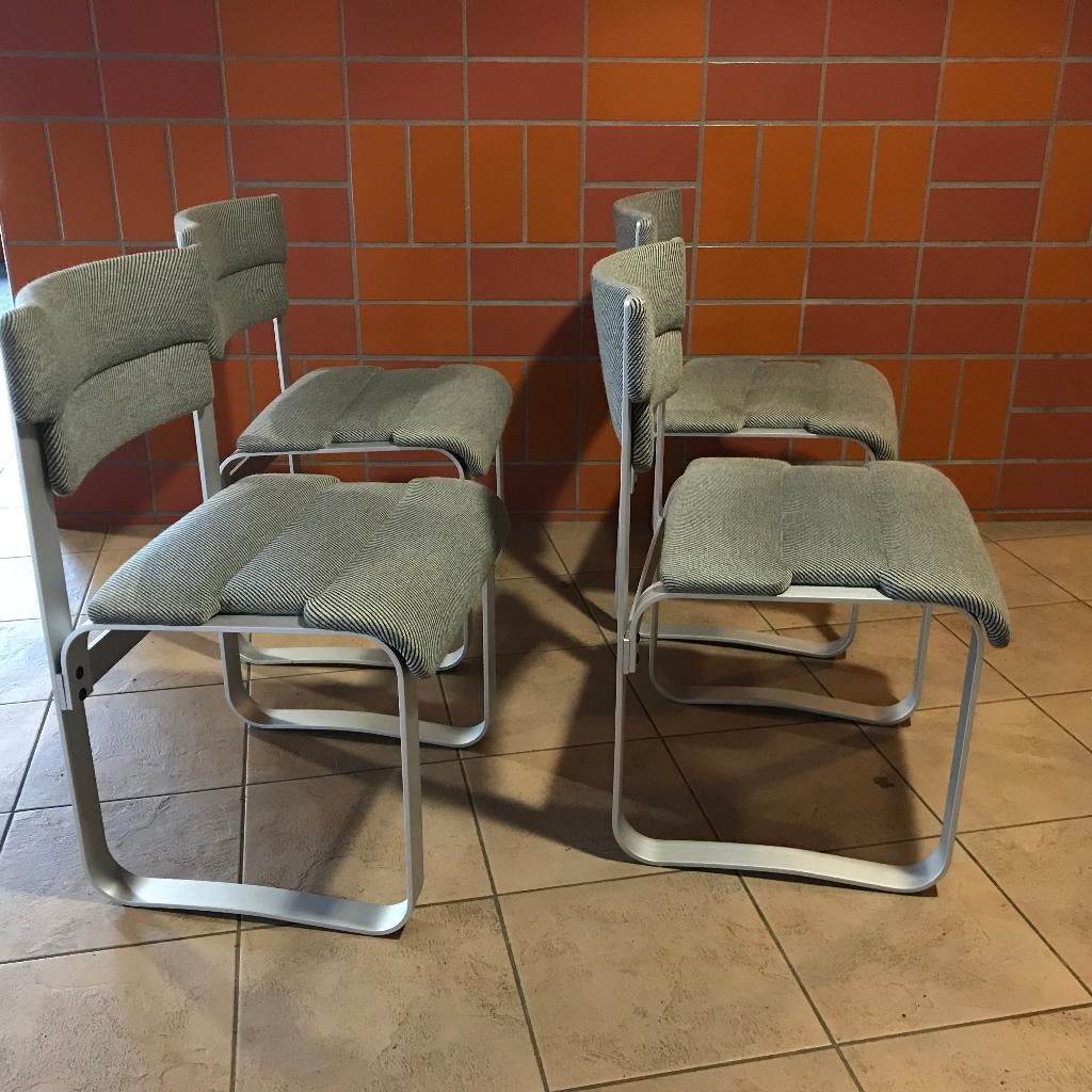 Set 4 Asko  vintage stoelen Pastoe Pierre Mazairac SM0301, Gebruikt, Twee, Ophalen of Verzenden, Nvt