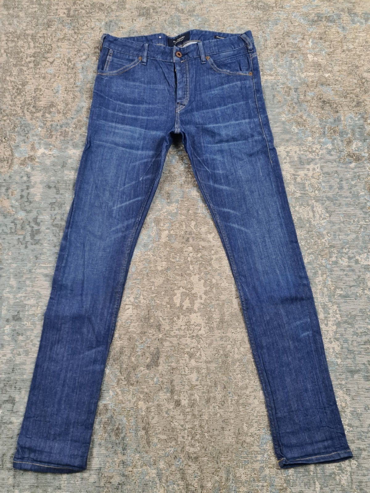 Scotch and Soda PHAIDON W31 L32 Skinny STRETCH Bronno3132

T, Blauw, https://scotch-soda.eu/pages/contact, W32 (confectie 46) of kleiner