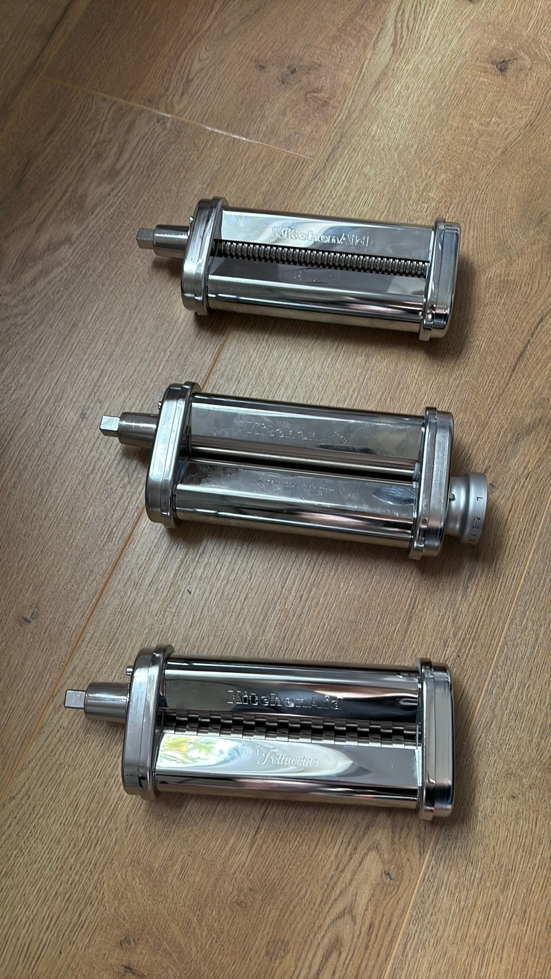 3 delige pasta set voor kitchenaid, Ophalen, Zo goed als nieuw