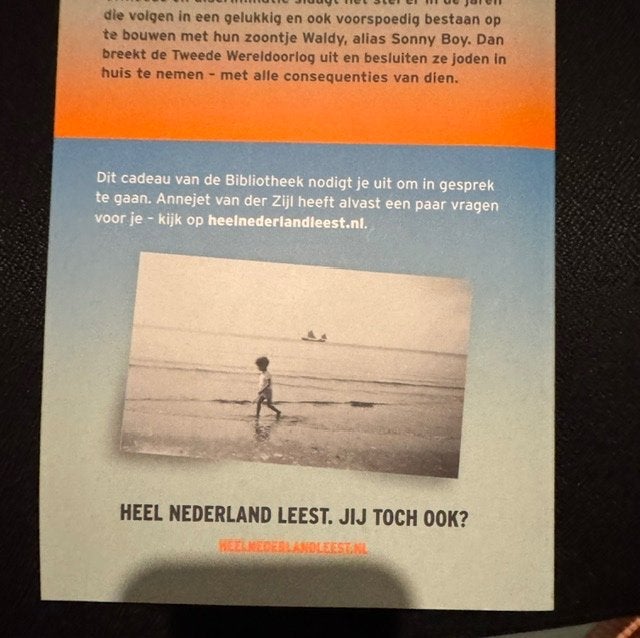 Sonny Boy - Annejet van der Zijl (Heel Nederland Leest), Ophalen of Verzenden, Gelezen, Annejet van der Zijl, Nederland