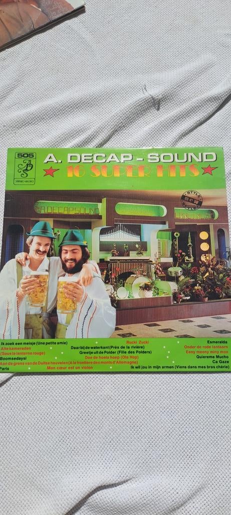 A. Decap-Sound - 10 Super Hits LP (1970-1979), Ophalen of Verzenden, 1970 - 1979, Gebruikt, 12 inch