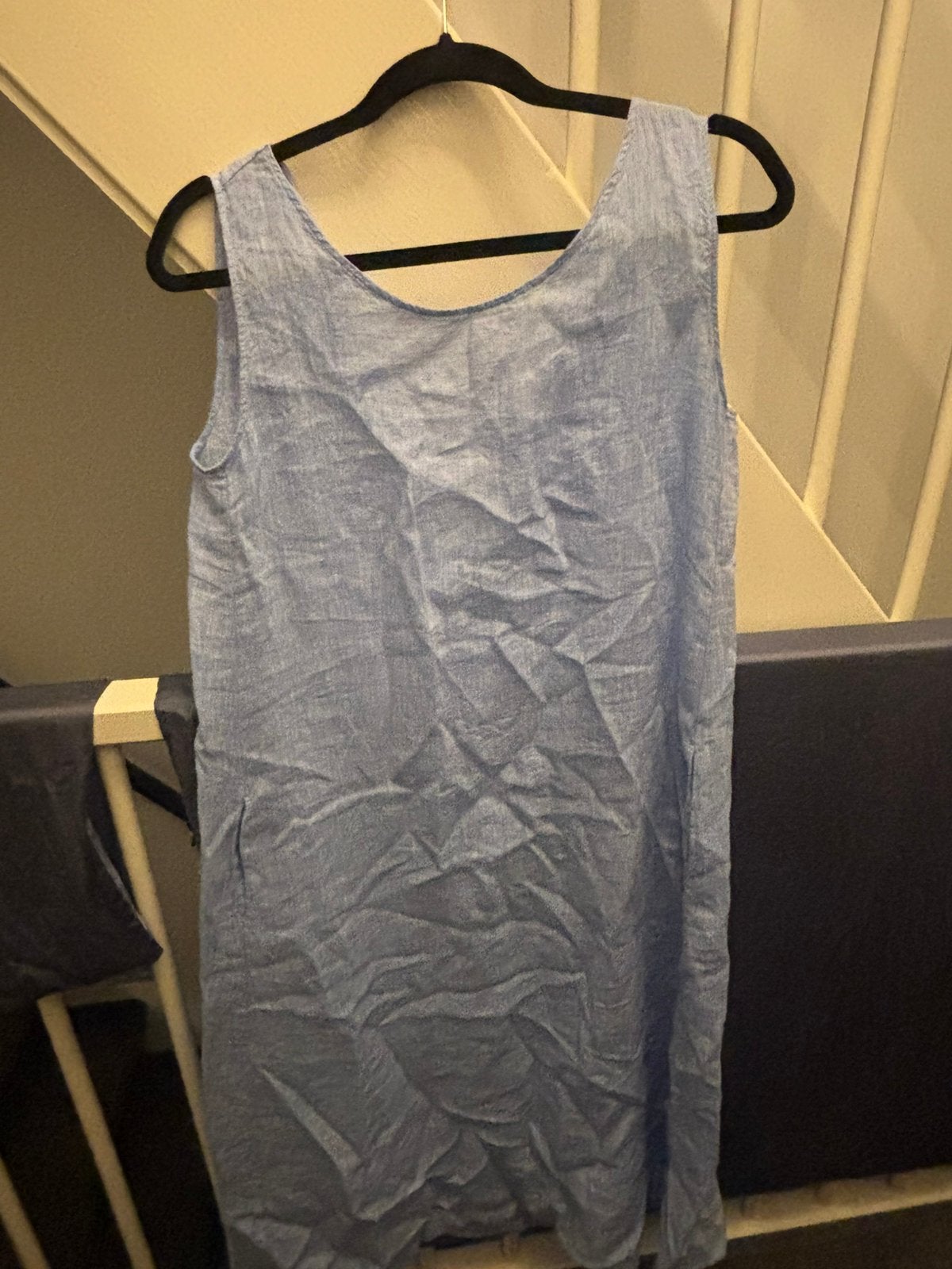 Pauw Amsterdam Linnen Jurk - Lichtblauw, Kleding | Dames, Blauw, Ophalen of Verzenden, Zo goed als nieuw, Maat 36 (S)