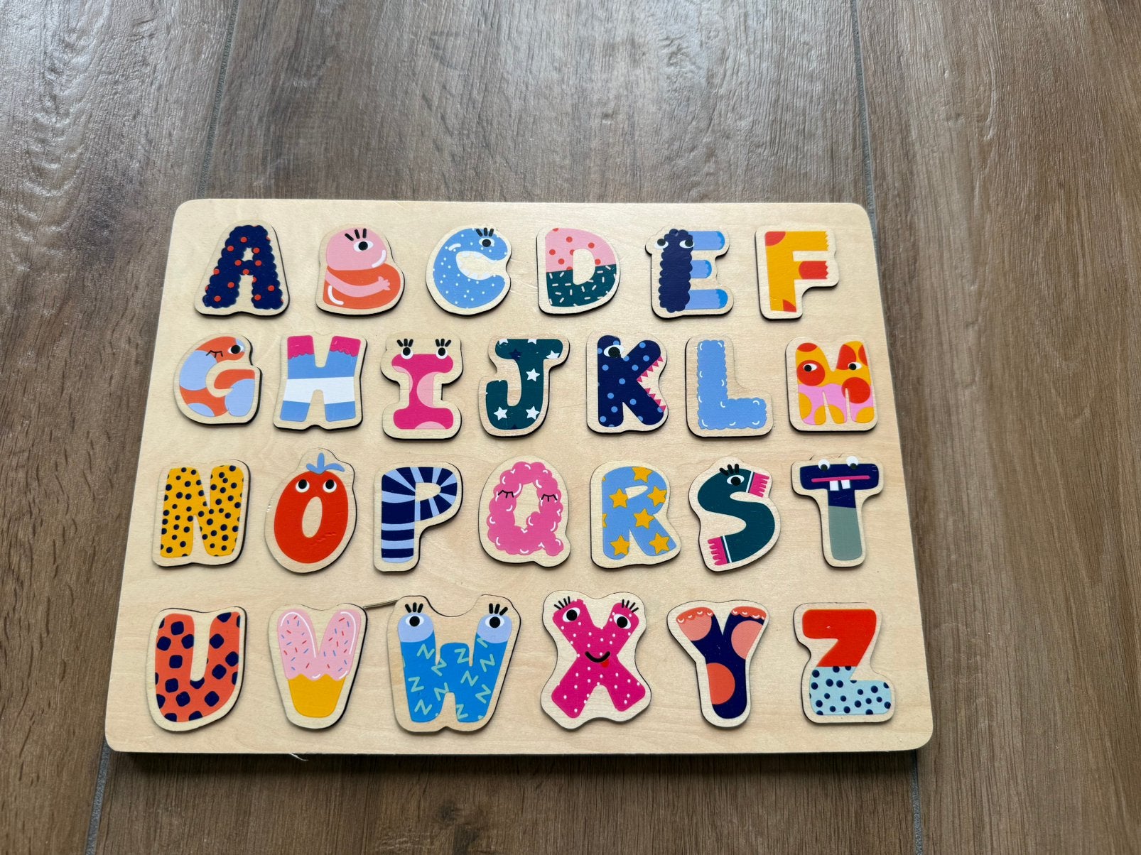 Alfabet leg puzzel, Ophalen of Verzenden, Zo goed als nieuw