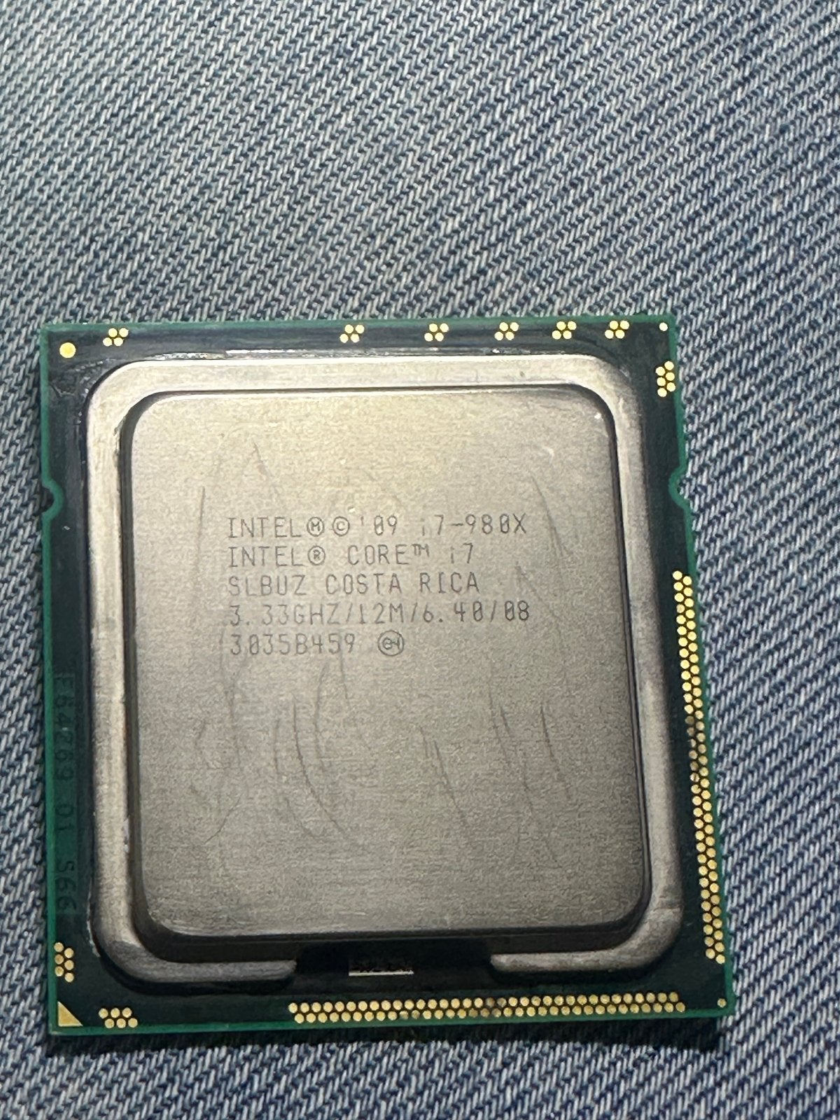 Intel Core i7-980X Extreme Edition CPU, Computers en Software, Ophalen of Verzenden, Gebruikt, 6-core, 3 tot 4 Ghz