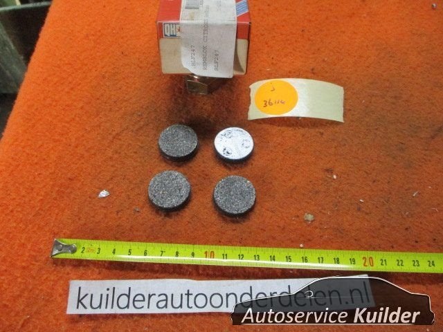Remblokken handrem Citroen 2cv6 Dyane 6 GS Mehari  30144 QH, Auto-onderdelen, -, Nieuw, Ophalen of Verzenden, -