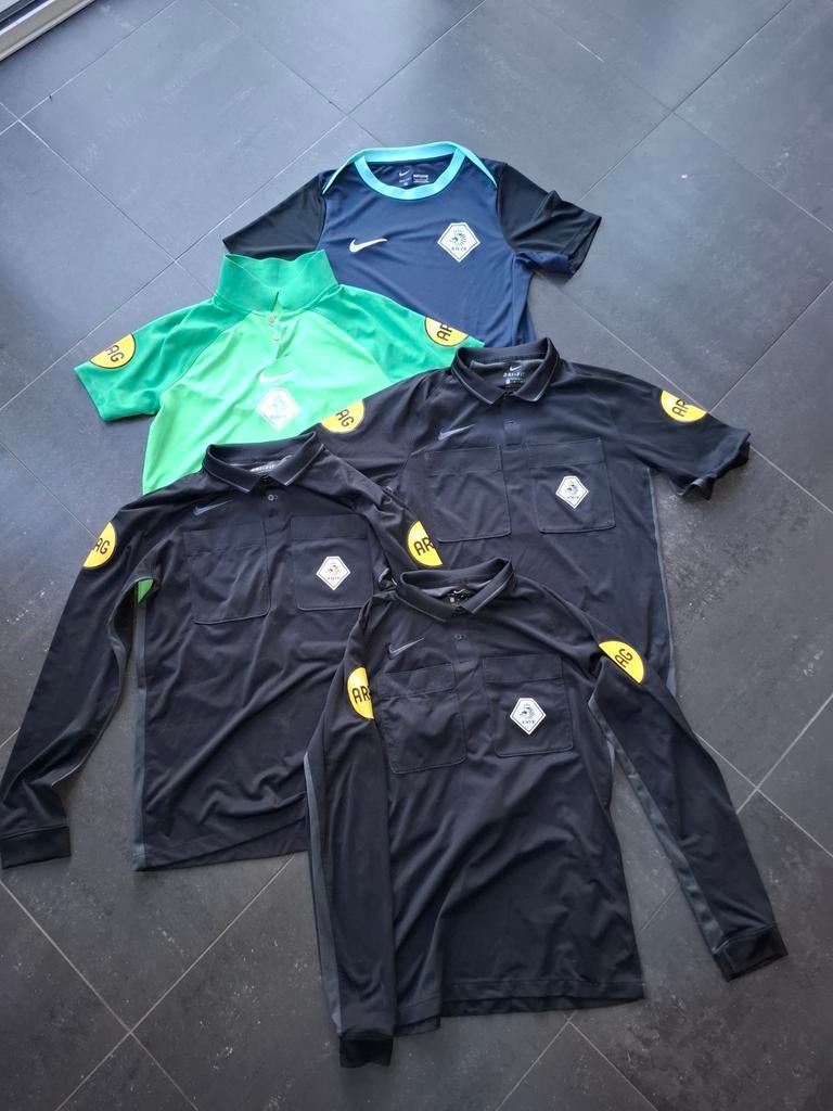 Nike scheidsrechtersshirts - diverse maten en kleuren, Kleding | Heren, Zwart, Nike, Overige maten, Ophalen of Verzenden