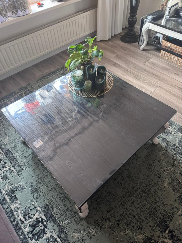 Salontafel Riviera Maison | Landelijk | MOET WEG, Ophalen, Gebruikt, 50 tot 100 cm, Landelijk