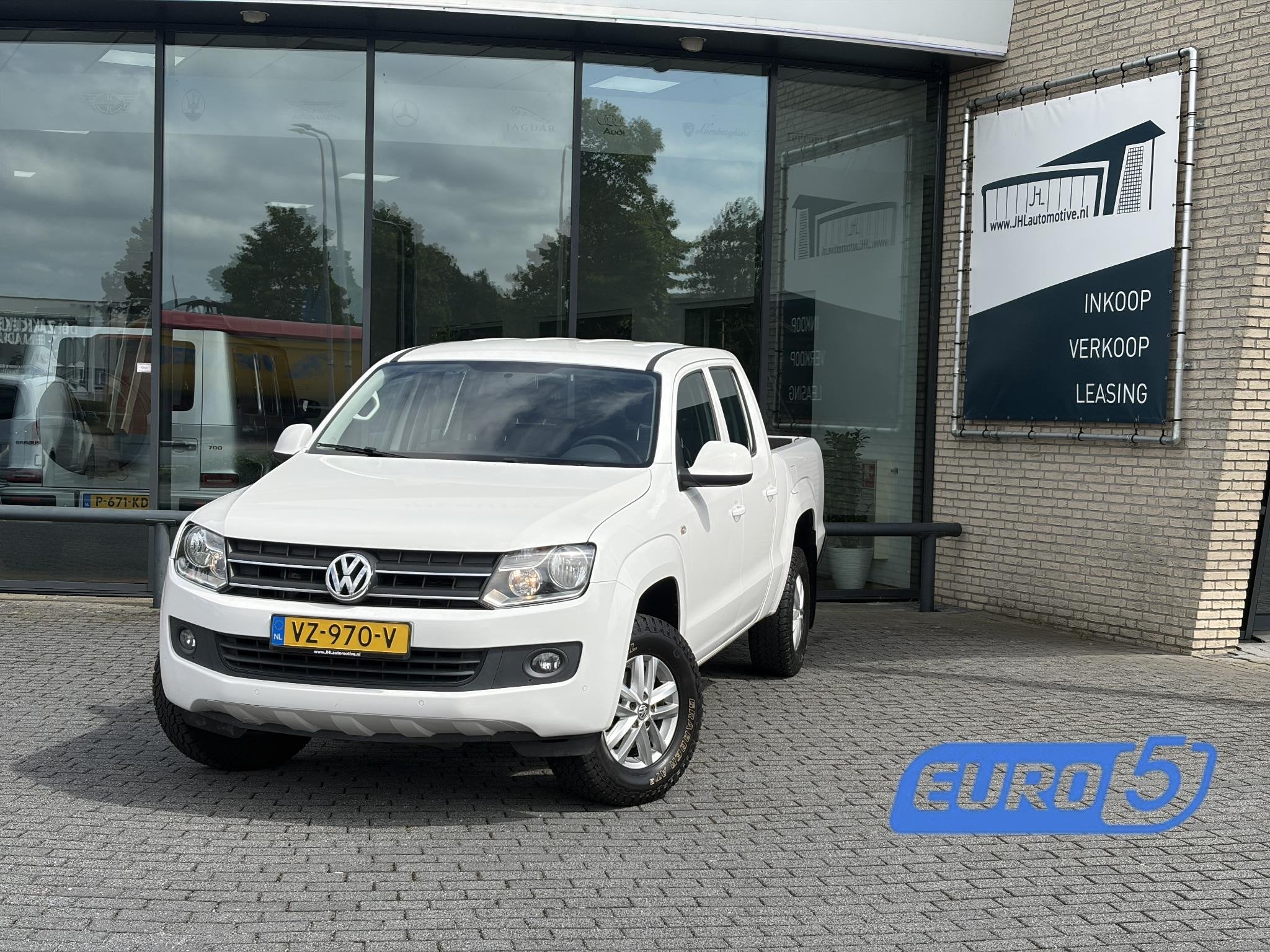 Volkswagen Amarok 2.0 TDI Dubbele Cabine*AUTOMAAT*A/C*CRUISE, Euro 5, Gebruikt, Zwart, 4 cilinders