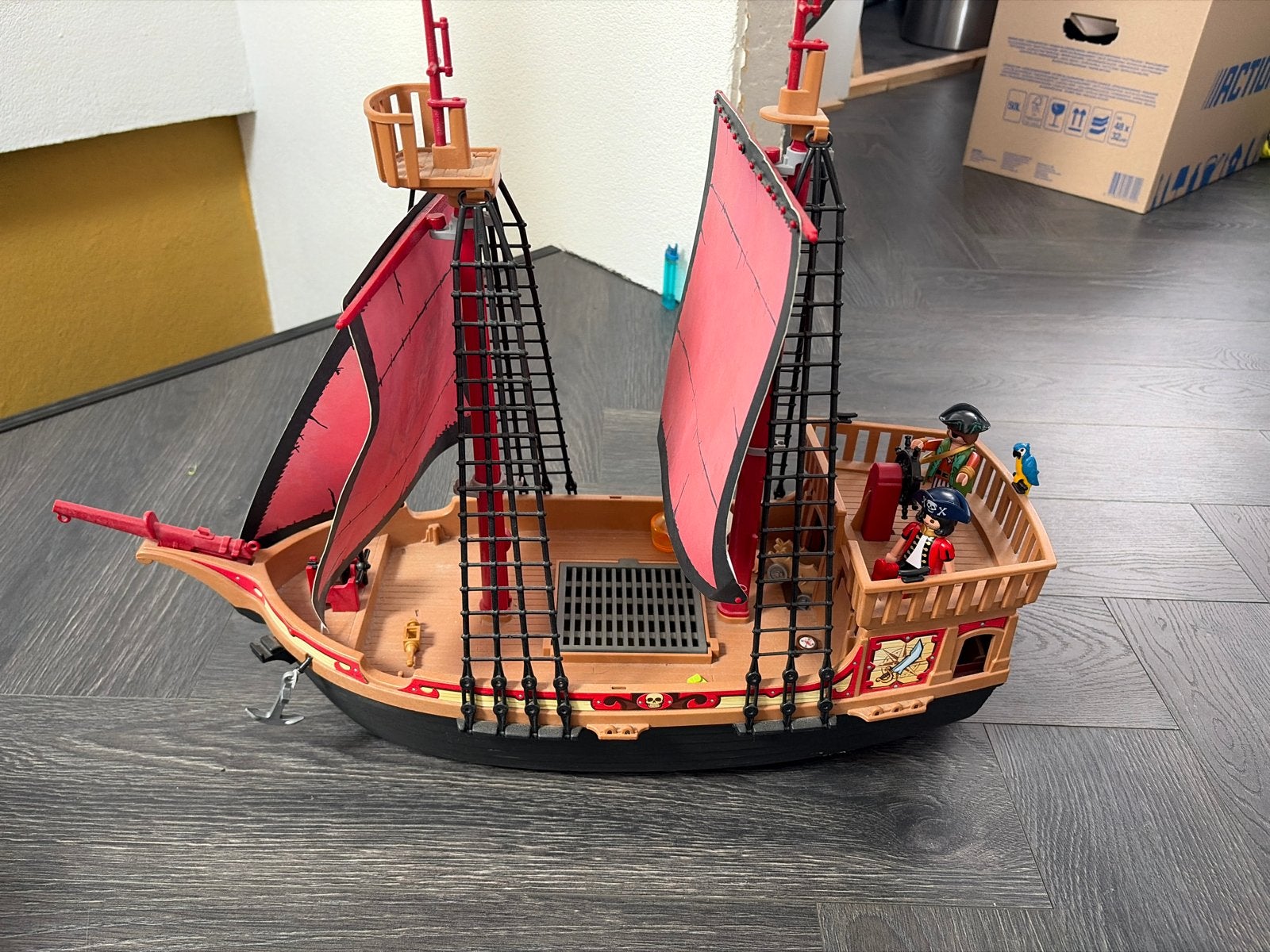 Playmobil Piratenschip - Niet compleet, Ophalen, Pirates, Gebruikt, Losse onderdelen