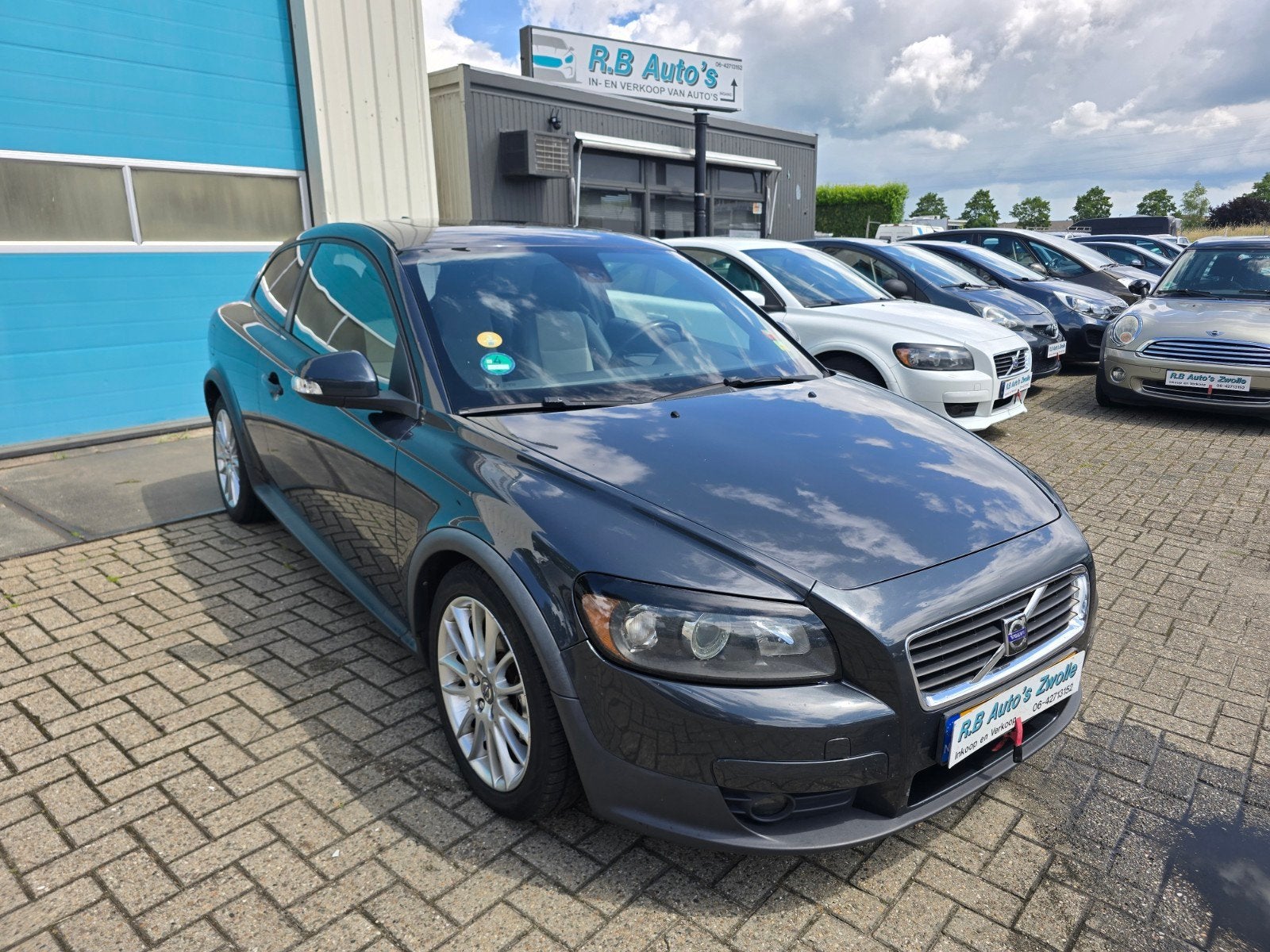 !! Verkocht!!  Volvo C30 1.6 D 2009, Auto's, Voorwielaandrijving, Zwart, 4 cilinders, 4 stoelen