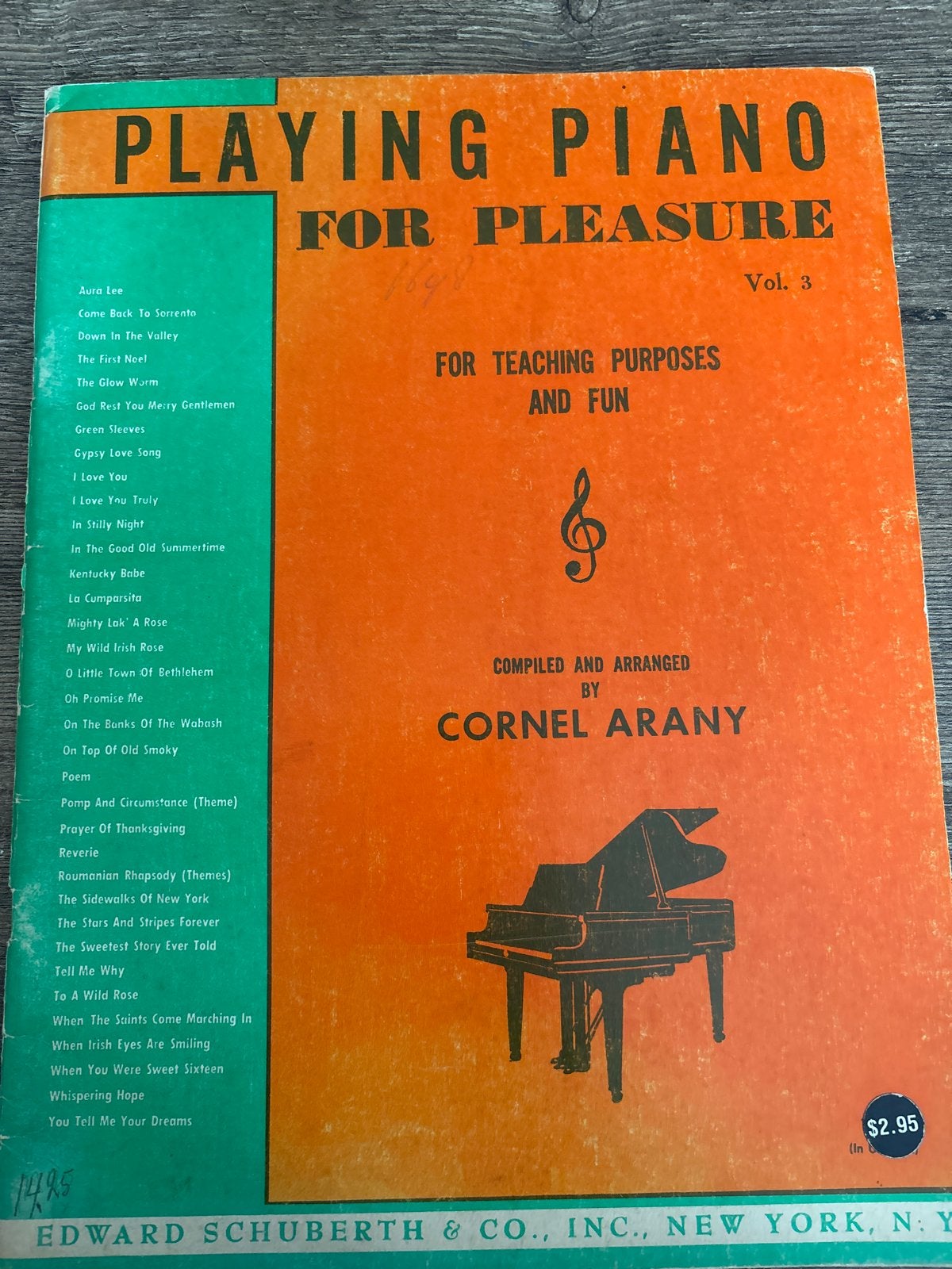 Playing Piano for Pleasure Vol. 3 - Pianoboek, Gebruikt, Klassiek, Les of Cursus, Ophalen of Verzenden