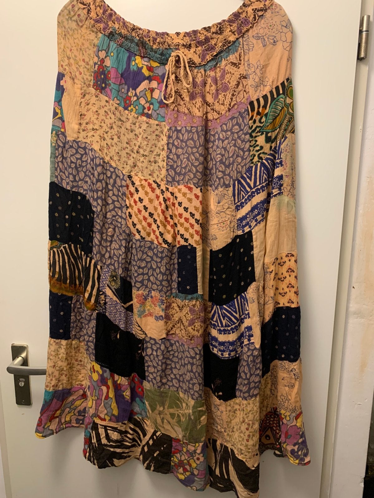 Lange hippie rok maat 52, Kleding | Dames, Grote Maten, Ophalen of Verzenden, Zo goed als nieuw, Rok
