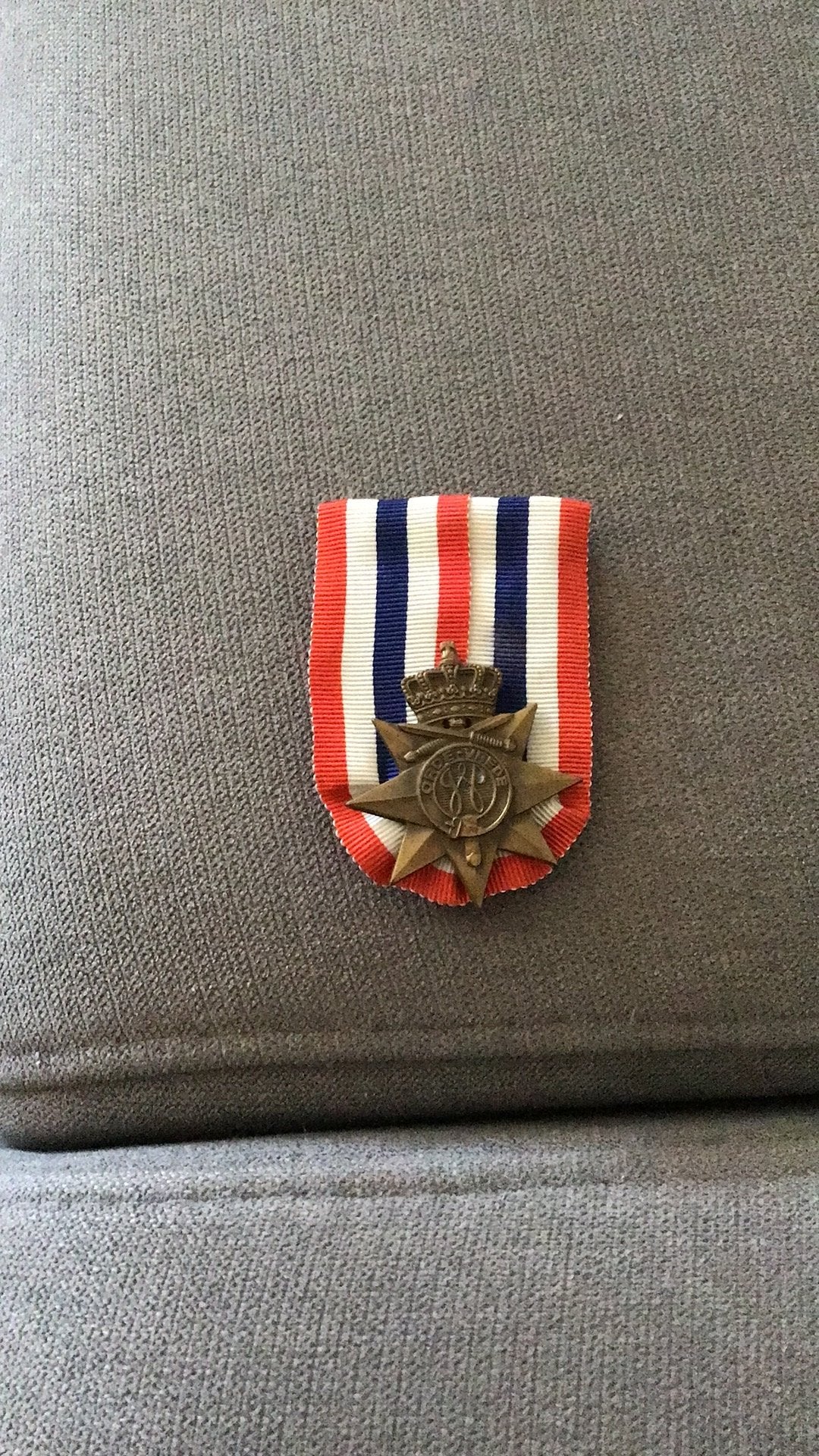Medaille Orde / Vrede, Ophalen of Verzenden, Landmacht, Nederland, Lintje, Medaille of Wings