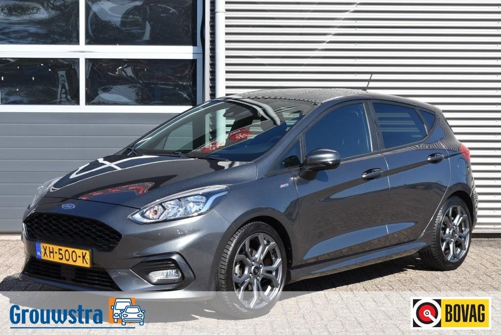 Ford FIESTA 1.0 ECOB. ST-LINE / CARPLAY / DAB / CRUISE / PDC, Voorwielaandrijving, 101 pk, Gebruikt, Euro 6
