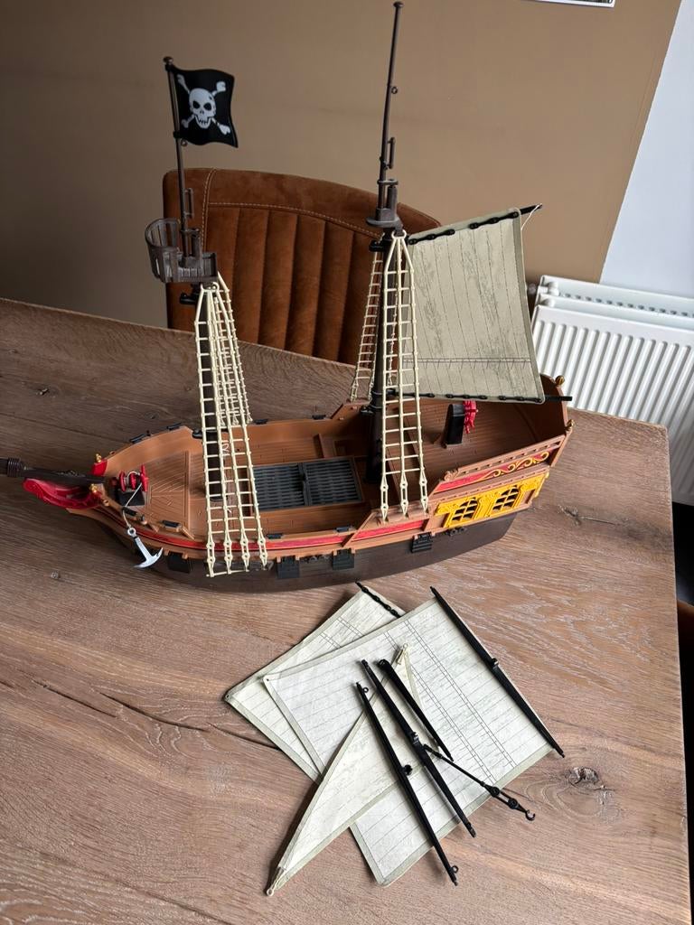 Playmobil Piratenschip - 5135, Ophalen of Verzenden, Gebruikt