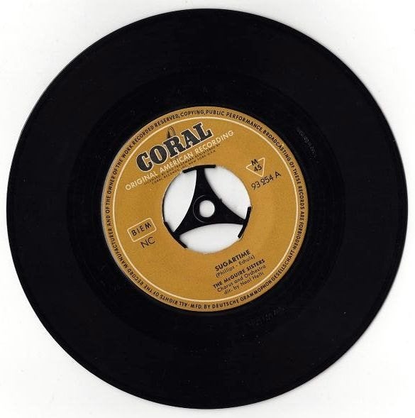 mcguire sisters: sugartime, Ophalen of Verzenden, Gebruikt, Pop