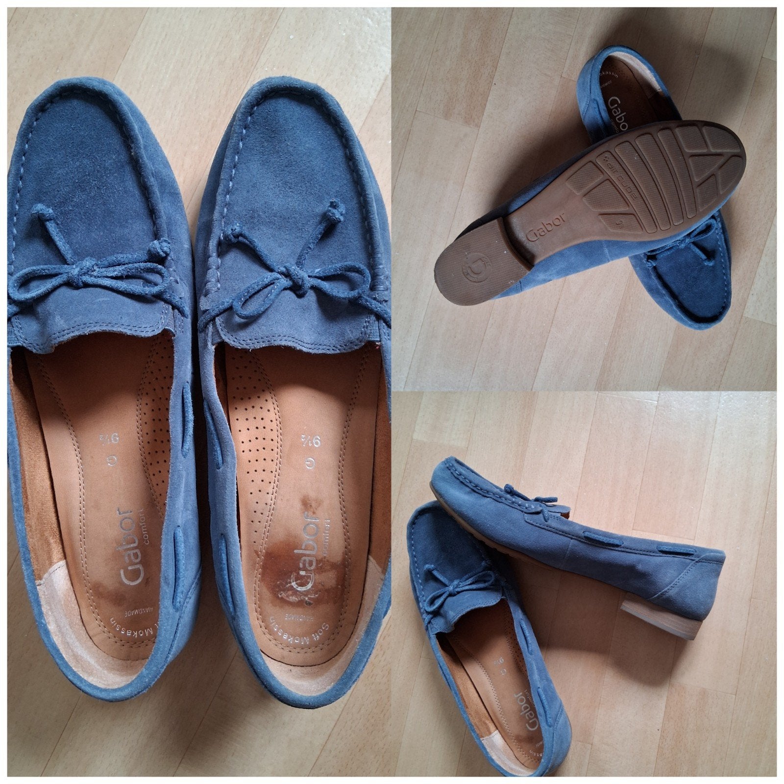 Mooie Gabor dames schoenen, maat 44, zgan, Ophalen, Blauw, Overige typen, Gabor