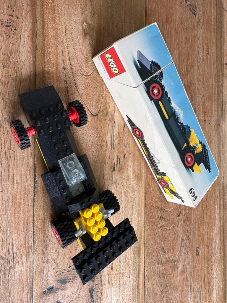 Lego set 695, met doos zonder handleiding, jaren 70, Gebruikt, Lego, Ophalen of Verzenden, LEGOLAND