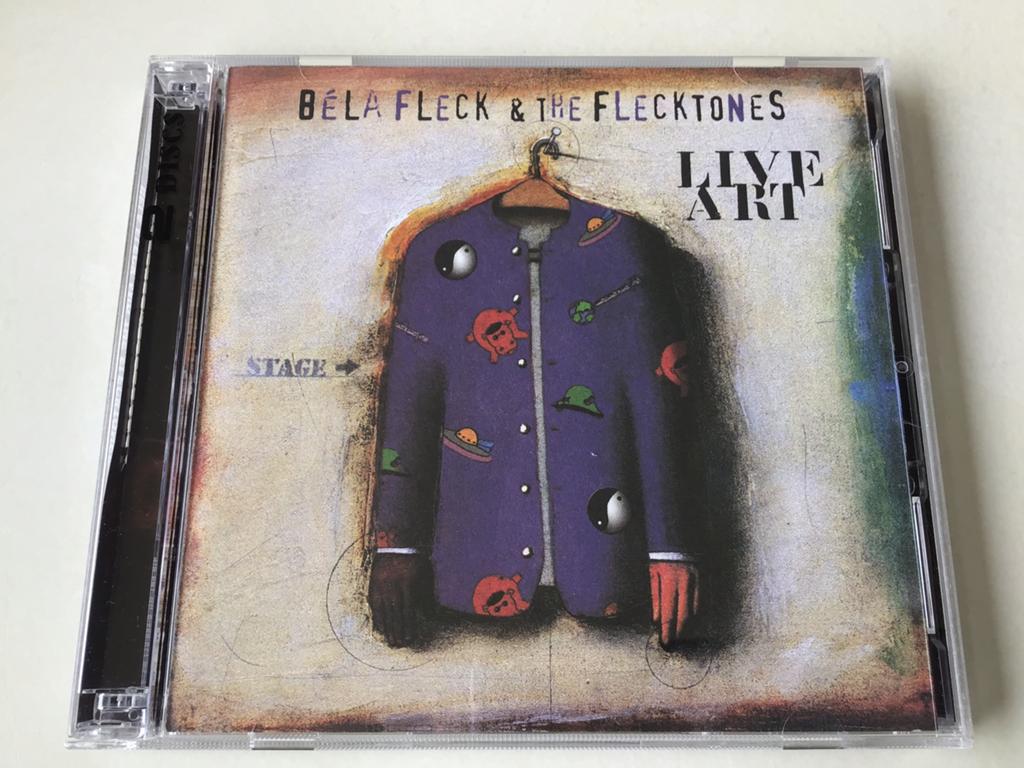 Bela Fleck & The Flecktones Live Art 2CD, Ophalen of Verzenden, Zo goed als nieuw