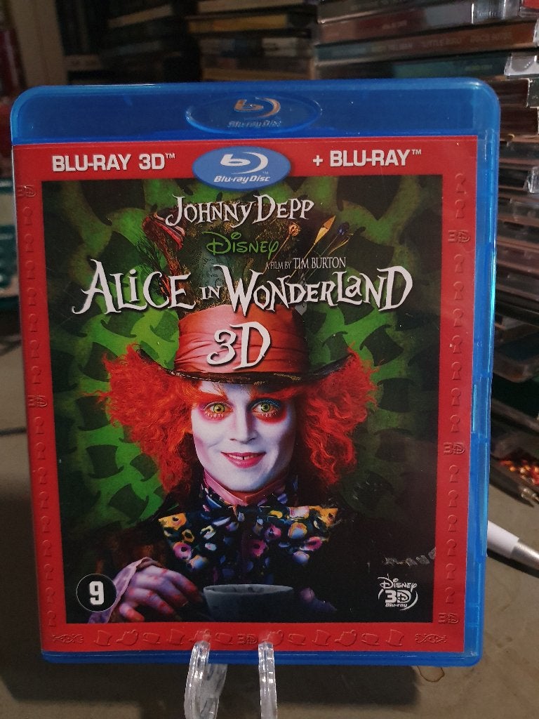 Alice in Wonderland 3D Blu-ray (Johnny Depp), Ophalen, Zo goed als nieuw