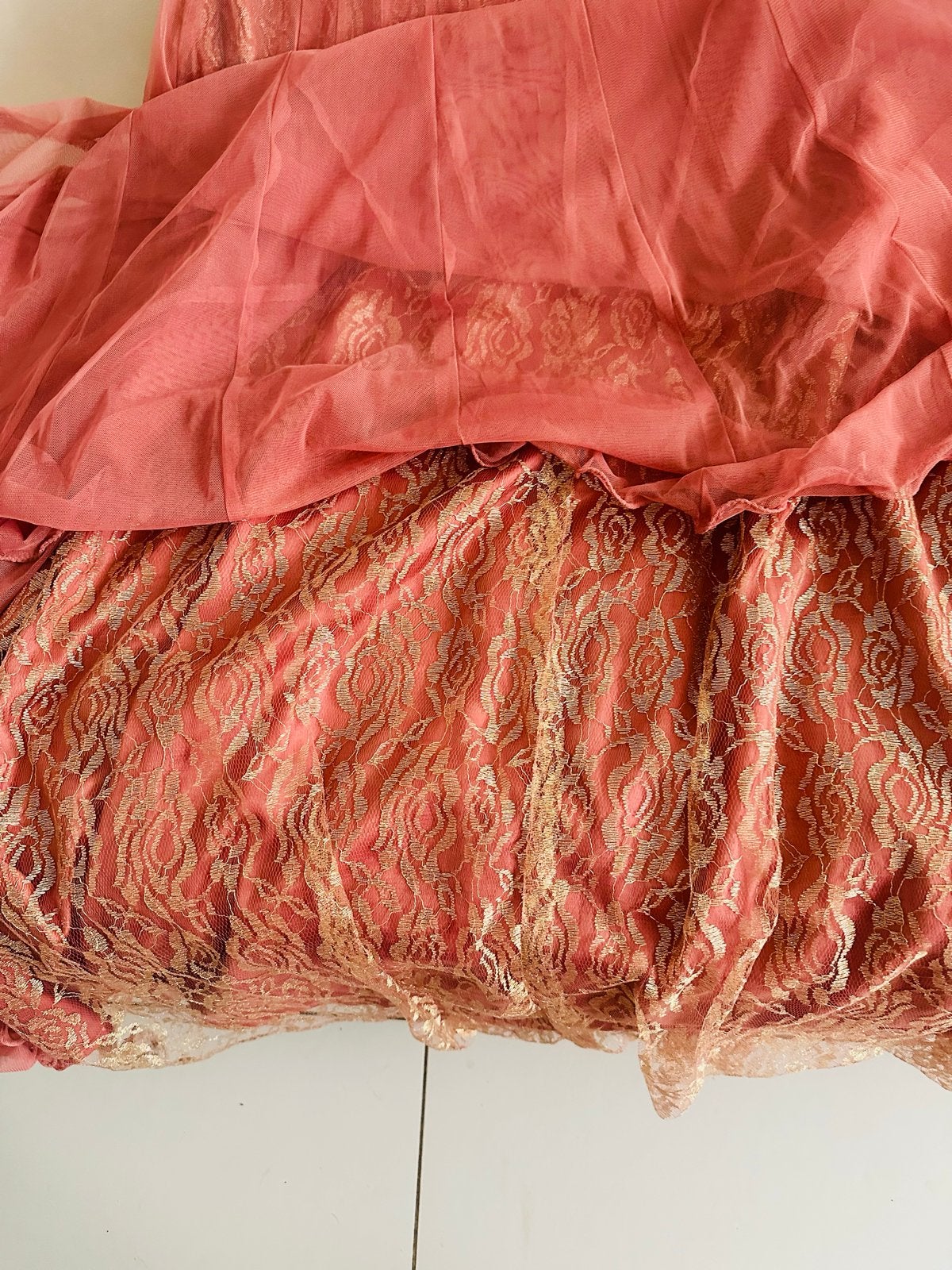 Prachtige Indiase/Pakistaanse jurk met borduursels, Kleding | Dames, Maat 38/40 (M), Ophalen of Verzenden, Zo goed als nieuw, Roze