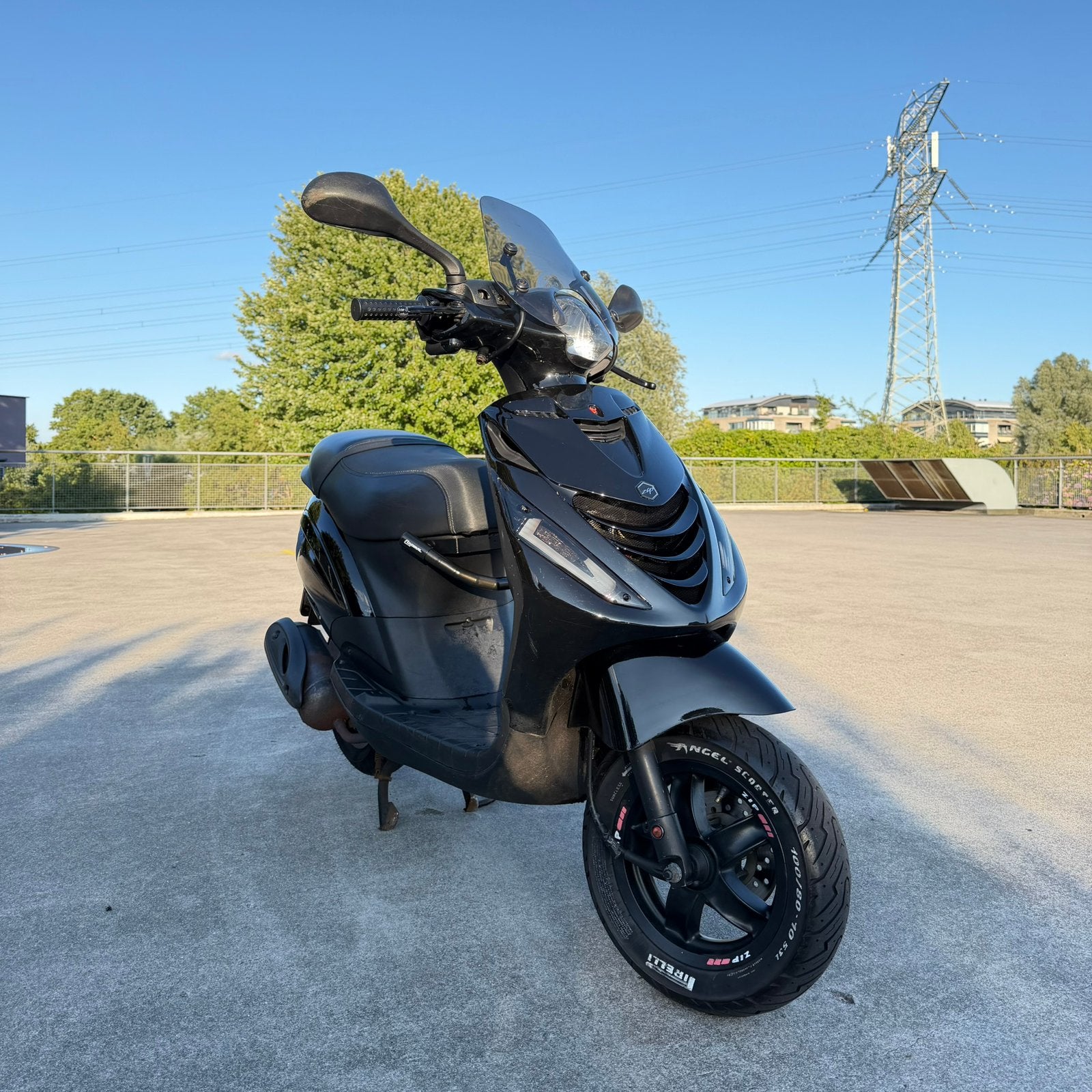Piaggio Zip 2018 Carburateur, Fietsen en Brommers, Scooters | Piaggio, Ophalen, Maximaal 45 km/u, Zip, Zo goed als nieuw