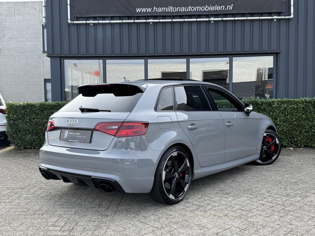 Audi RS3 Sportback 2.5 TFSI 368pk Quattro Pro Line Plus Unie, Automaat, Gebruikt, Automatische klimaatregeling, Leder