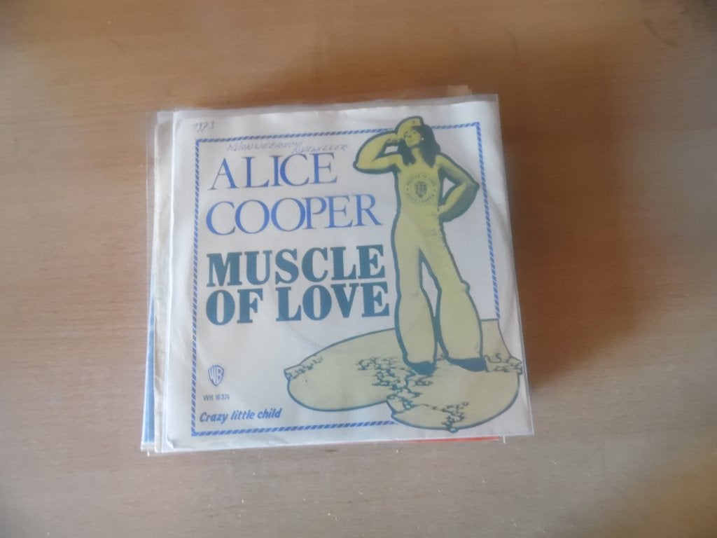 alice cooper. muscle of love., Ophalen, Gebruikt, 7 inch, Overige genres