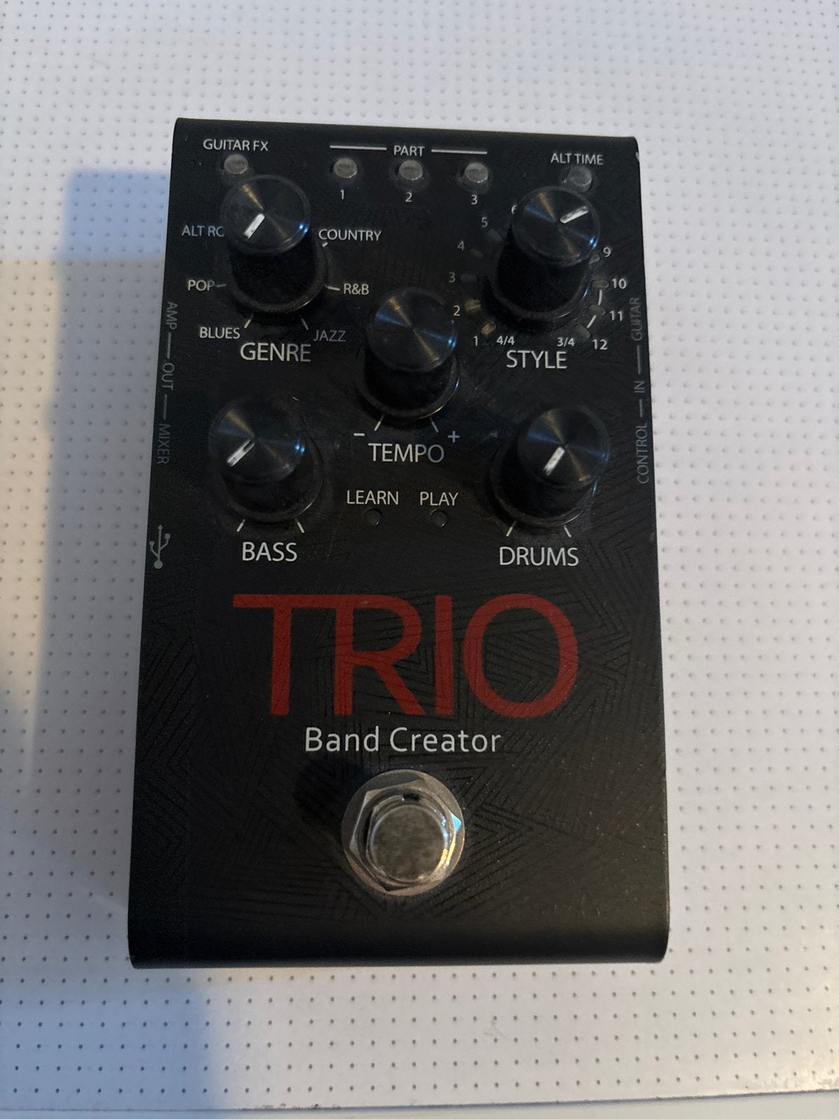 DigiTech TRIO Band Creator - Gitaar Effectpedaal, Ophalen of Verzenden, Zo goed als nieuw, Overige typen