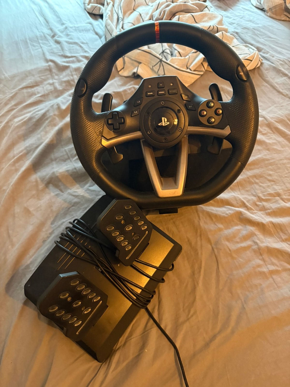 HORI Racing Wheel Apex (PS4 / PS3 / PC), Ophalen, Zo goed als nieuw, PlayStation 1