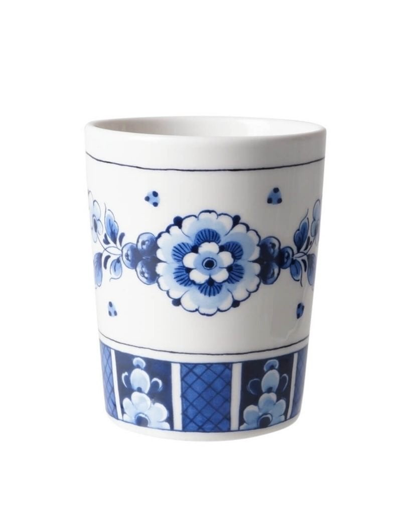 Heinen Delfts Blauw mok Guirlande Blauw Baroque 220 ml, Overige merken, Keramiek, Delftsblauw, Heinen Delfts Blauw