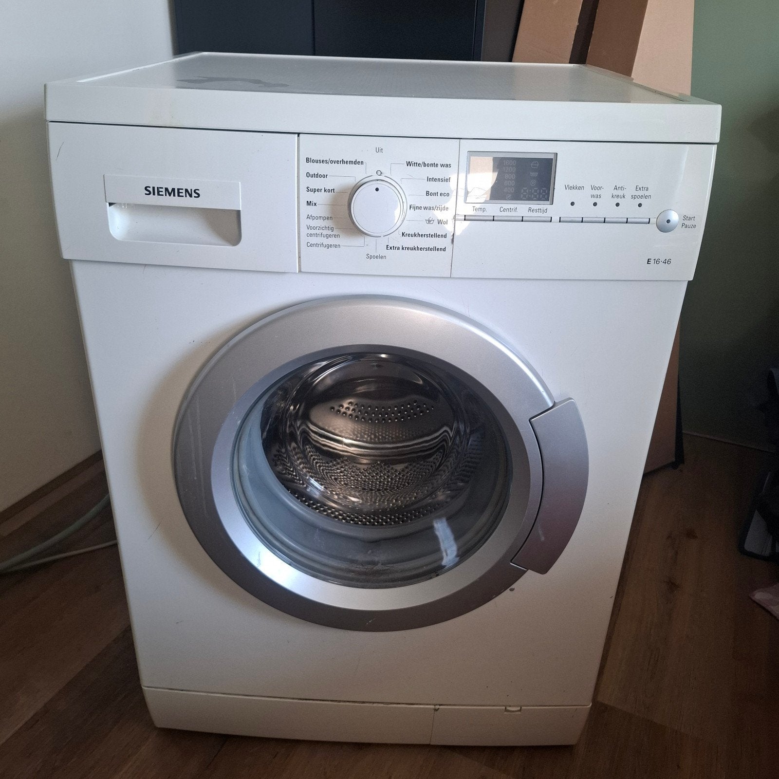 Siemens wbm 40 wasmachine 7kg 50 euro, Witgoed en Apparatuur, Wasmachines, Ophalen, Gebruikt, 85 tot 90 cm, 1200 tot 1600 toeren