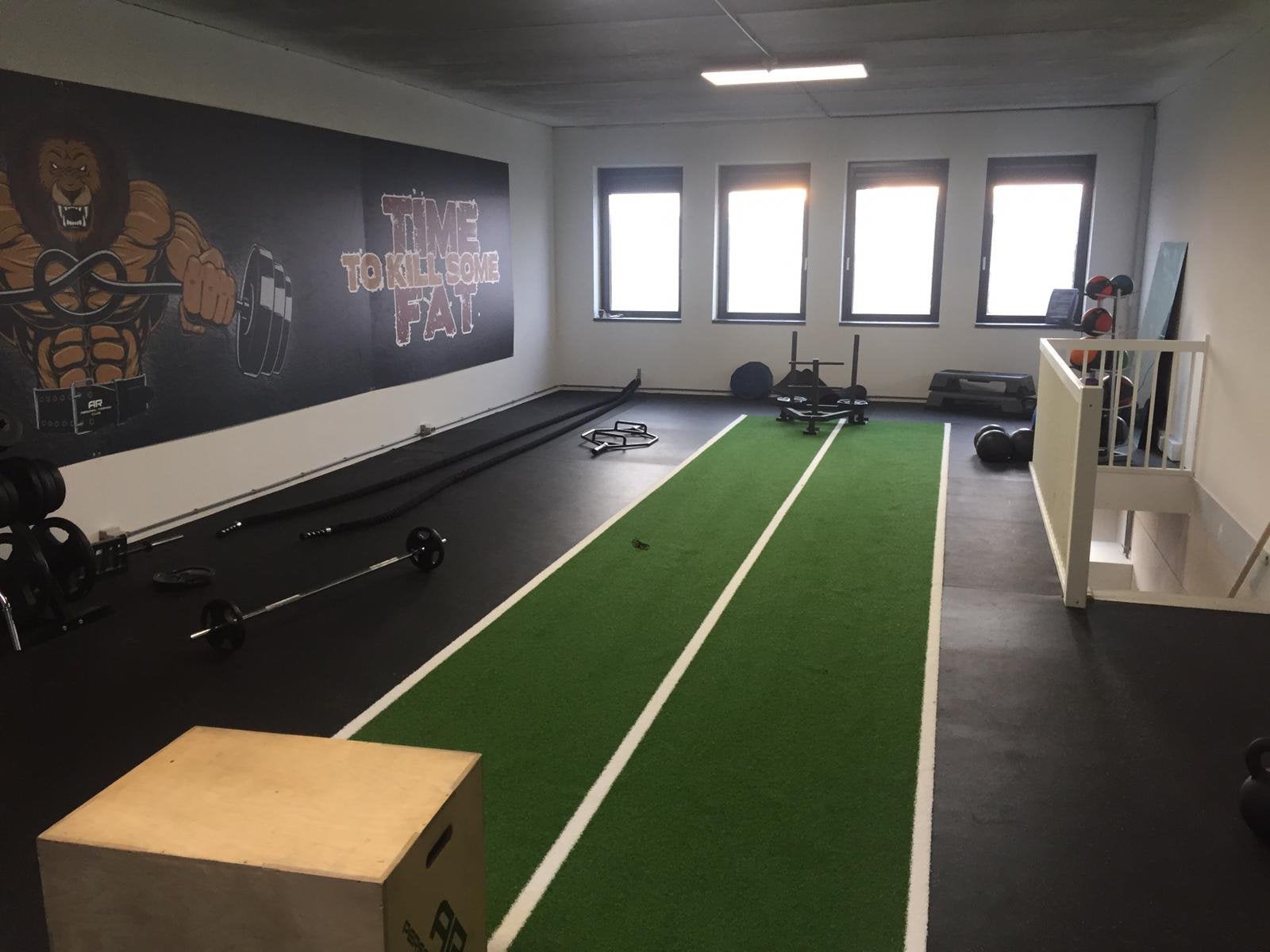 Pro Evelution Sprinttrack Groen 2m x 10m €425,-, Stunttegels, Overige typen, Nieuw, Ophalen of Verzenden