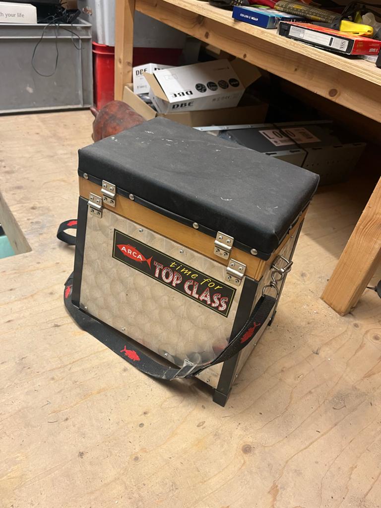 ARCA Top Class Viskoffer / Visstoel - Alu Primo, Ophalen of Verzenden, Gebruikt, Koffer of Tas