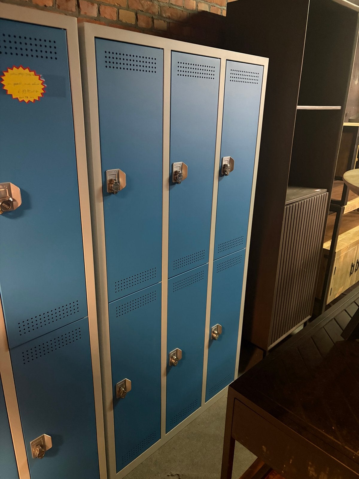 Partij van 35 nieuwe lockers - Blauw - 170x87x50cm, Ophalen, Nieuw