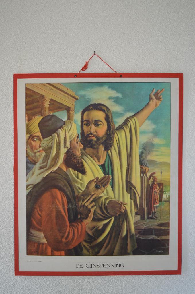Schoolplaat Religie, Ophalen, 1980 tot heden, Zo goed als nieuw, Overige onderwerpen