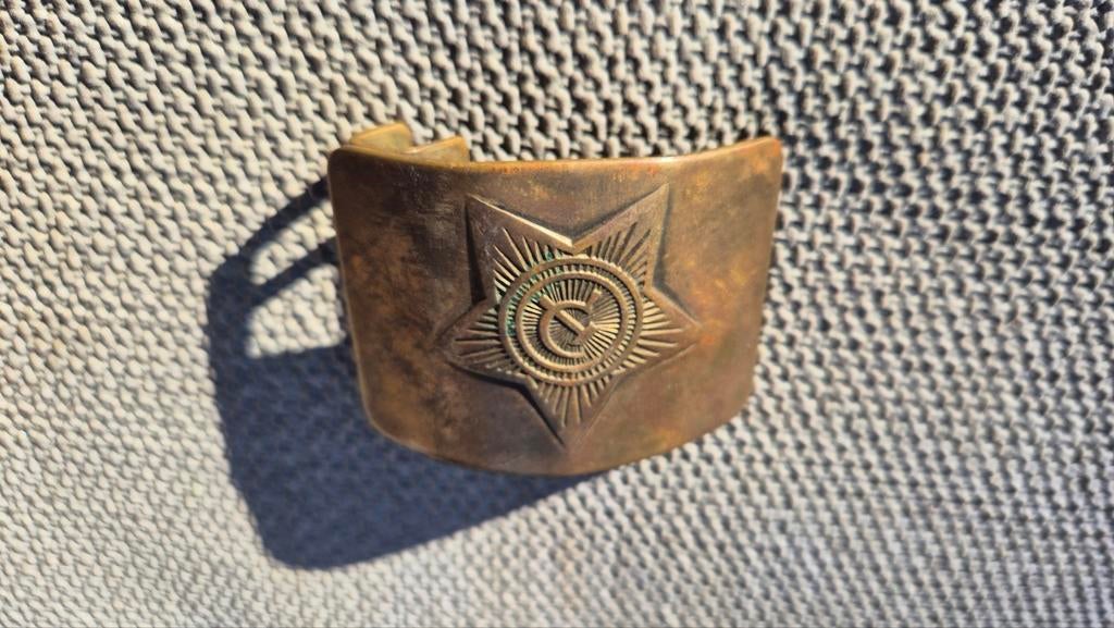 USSR Koppelriem Gesp Messing - Voor 1960, Ophalen of Verzenden, Landmacht, Overige gebieden, Overige typen