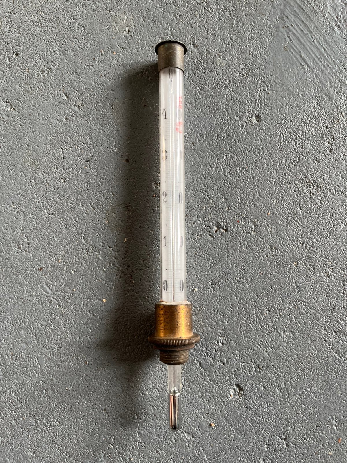 Oude/antieke kwik thermometer S. Elster Berlin, Ophalen