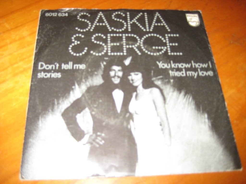 Saskia + Serge: Don`t tell me stories, Ophalen of Verzenden, Zo goed als nieuw, Pop, Single