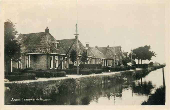 301-208-037 Arum Franekerkade, Verzenden, Voor 1920, Friesland