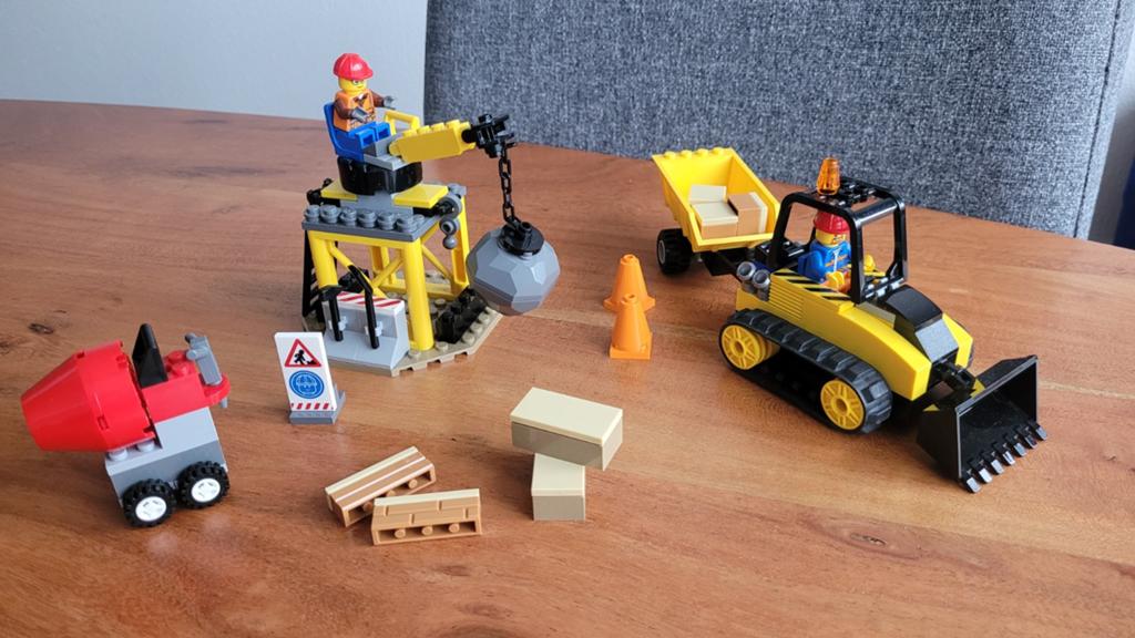 Lego City 60252 Bouwvoertuigen Set met Instructies, City, Verzenden, Lego, Compleet