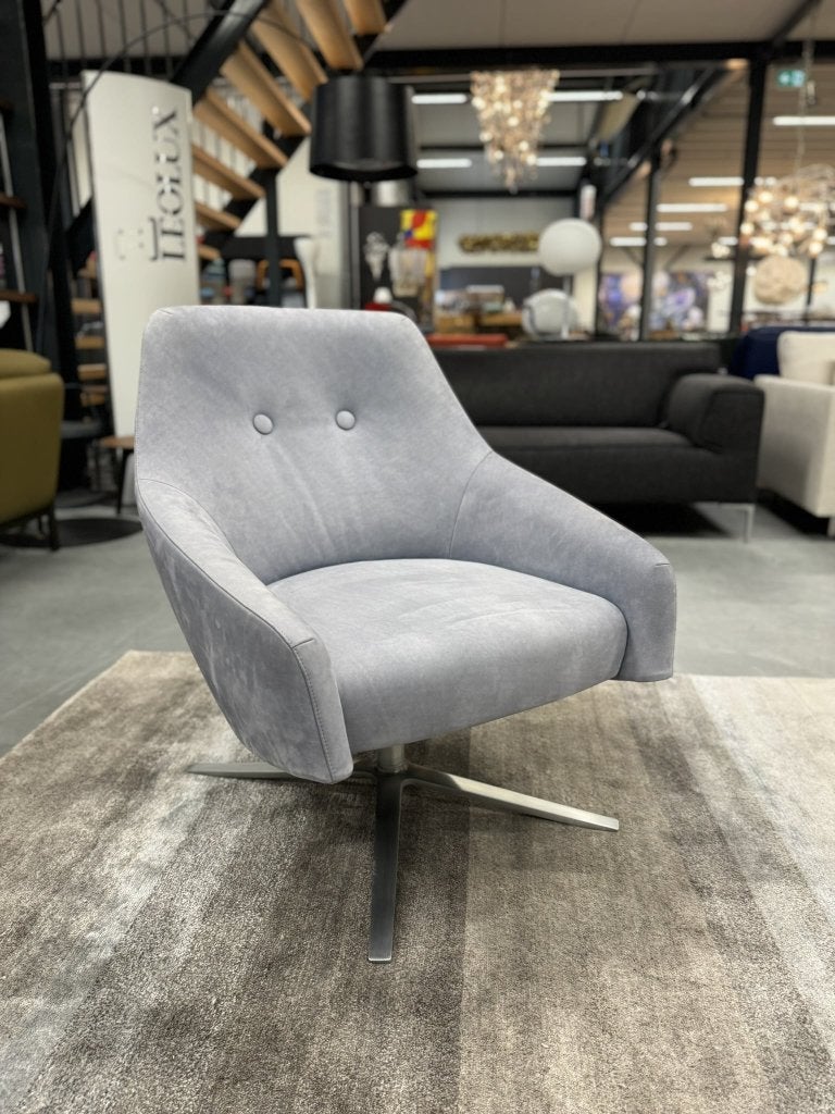 Nieuw Montis Puk Fauteuil leer Design Draai Stoel, Leolux JORI Artifort Gelderland Rolf Benz De Sede, Nieuw, Info@montis.nl, Montis