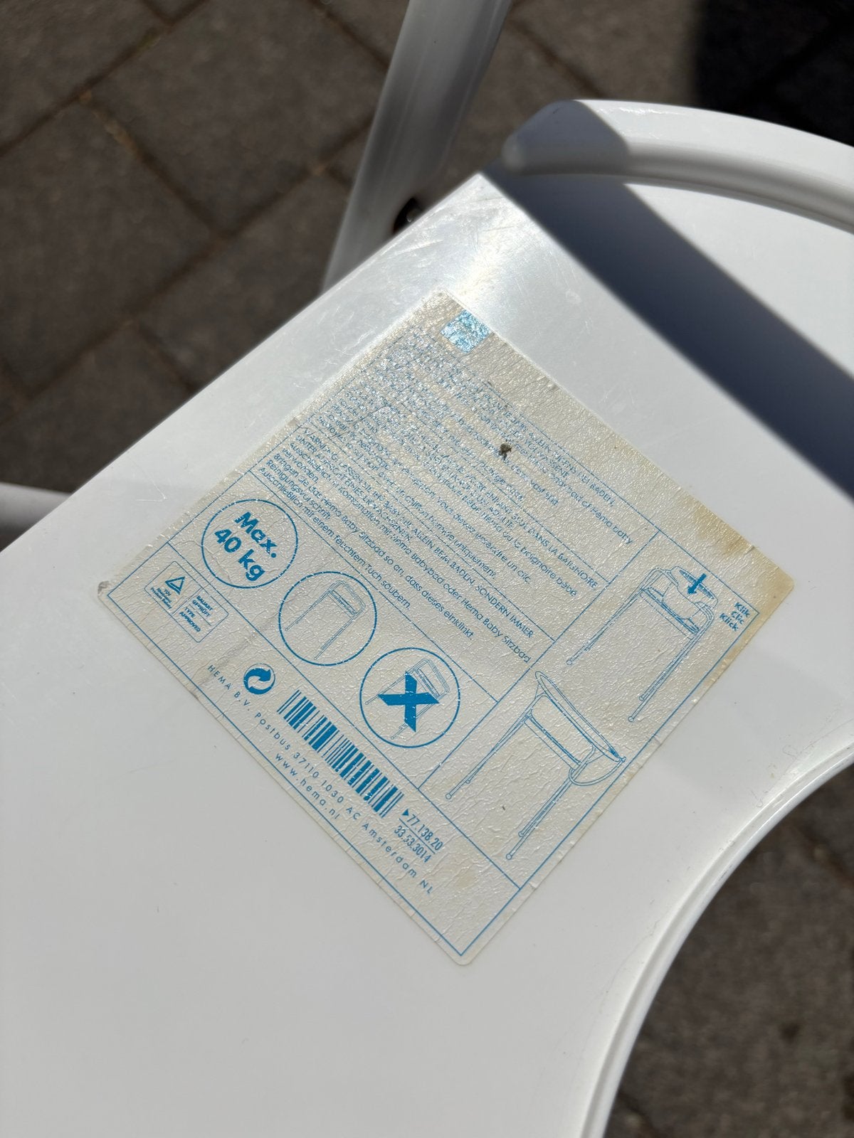 HEMA badstandaard en steun voor baby’s, Kinderen en Baby's, Badjes en Verzorging, Gebruikt, Overige typen, Ophalen of Verzenden