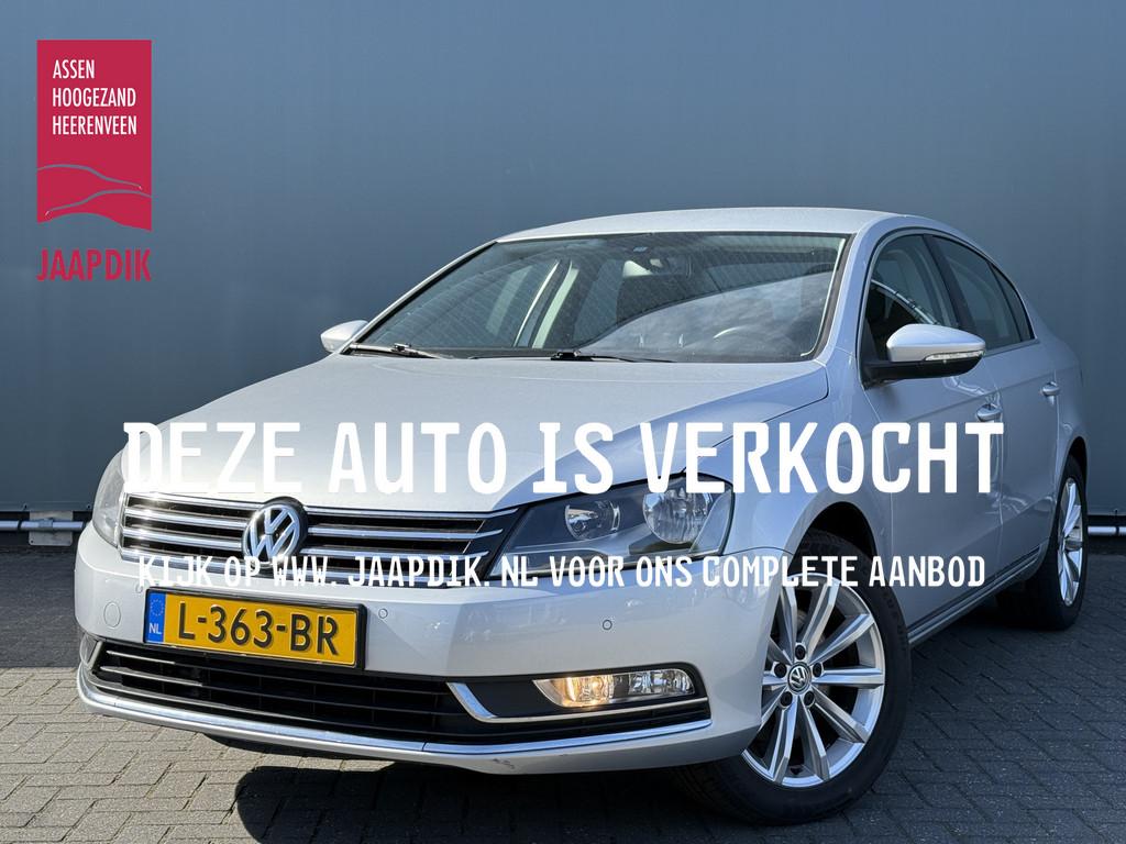 Volkswagen Passat BWJ 2014 1.8 161 PK TSI Highline AUTOMAAT, Auto's, Volkswagen, Euro 5, Stof, Gebruikt, Zwart