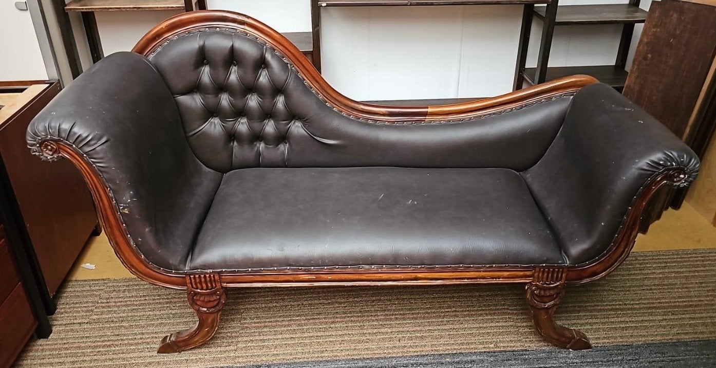 Comfortabele Divan / Chaise Longue / Sofa voor Therapie, Ophalen, Gebruikt, Eenpersoons, Minder dan 75 cm