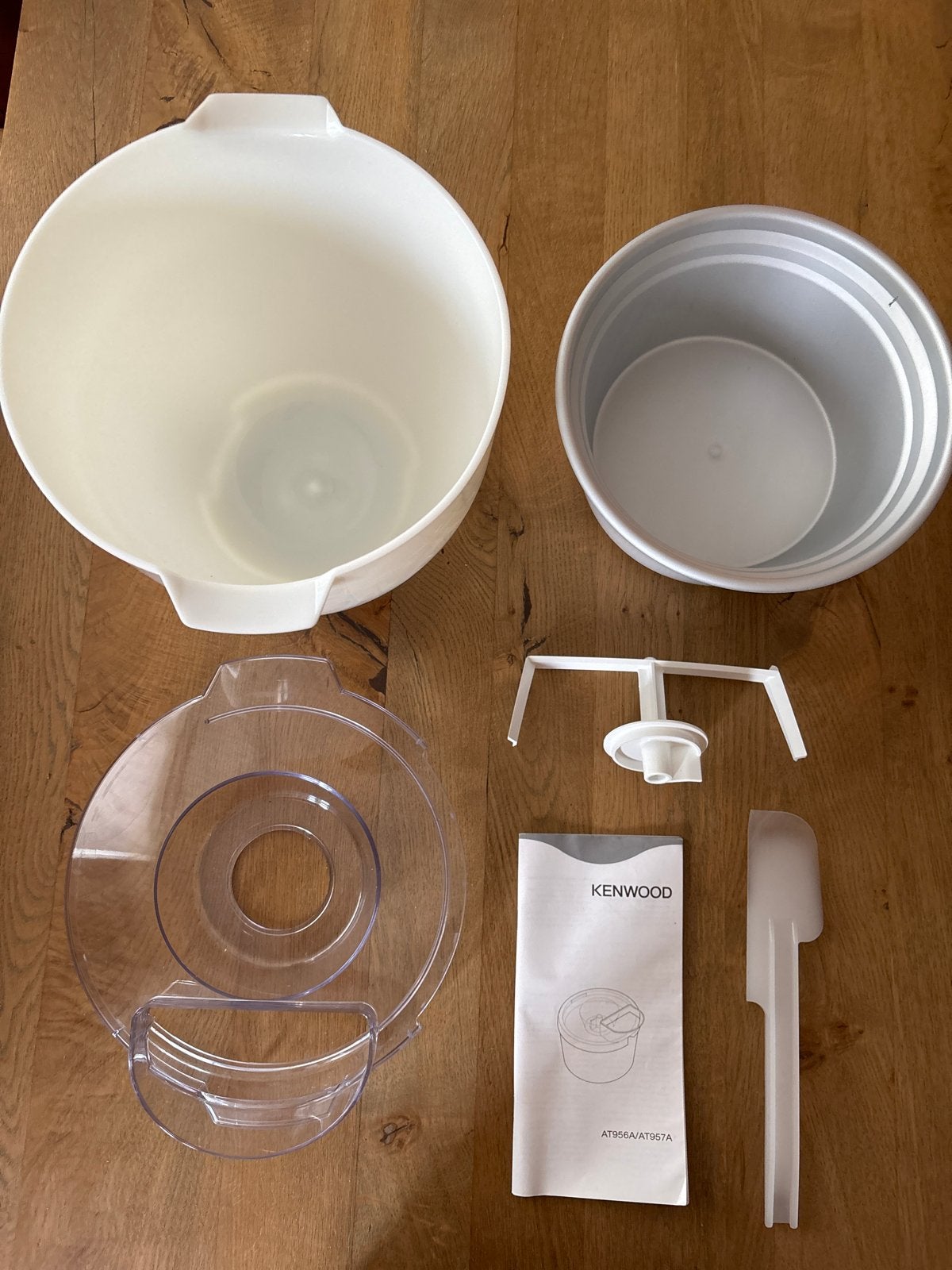 Kenwood IJsbereider AT956A/AT957A, Witgoed en Apparatuur, Ophalen of Verzenden, Zo goed als nieuw
