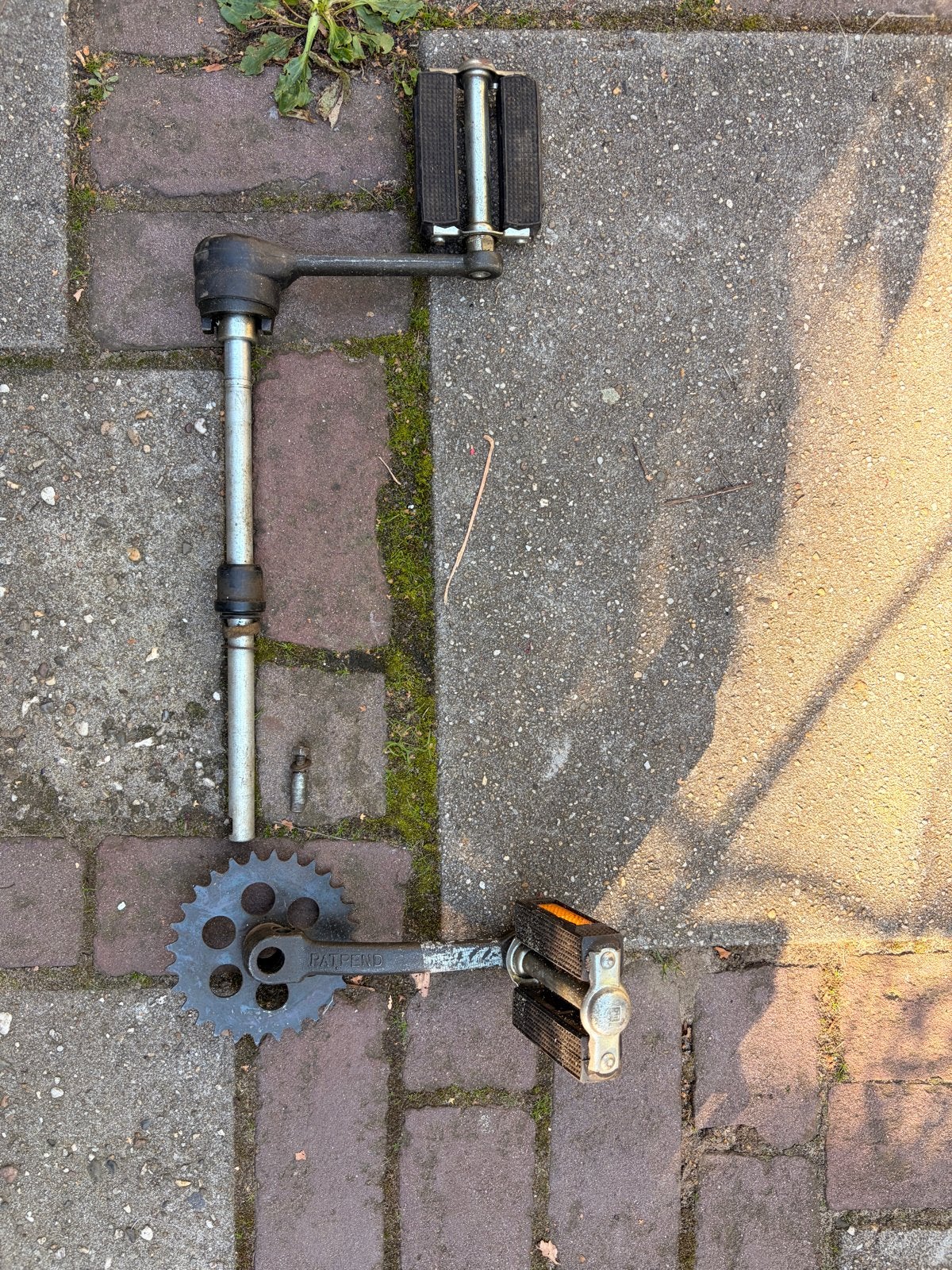 Trapperinstallatie verm honda MB of MT, Ophalen, Zo goed als nieuw, Frame, Overige merken