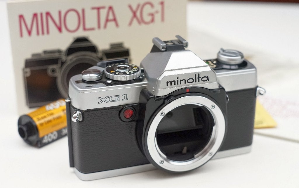 3 Minolta XG1 (XG-1) body's “for parts” -> 25€ (set van 3), Ophalen of Verzenden, Compact, Overige Merken